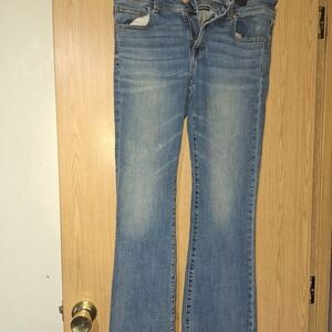 Vintage American Eagle Outfitters Light Blue Kick Boot Jeans